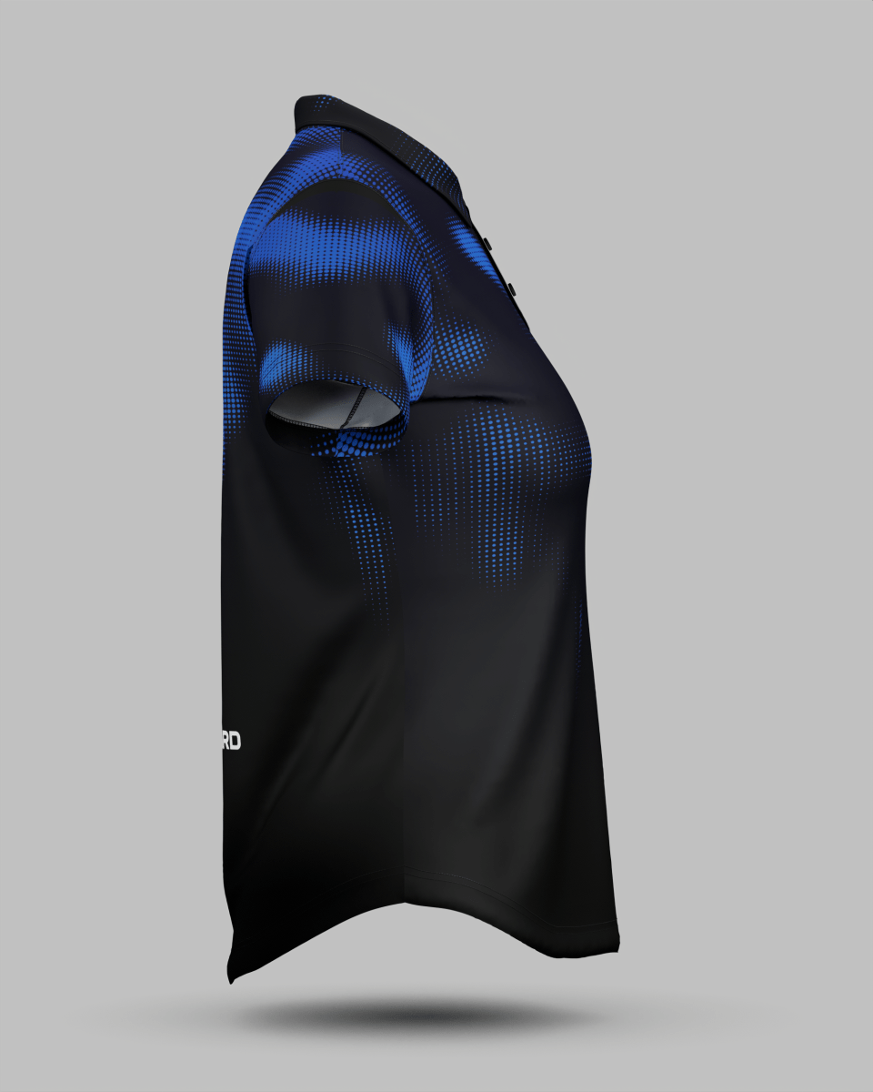 Womens Geneva 3 Button Polo Collar Jersey - Onboard Sportswear