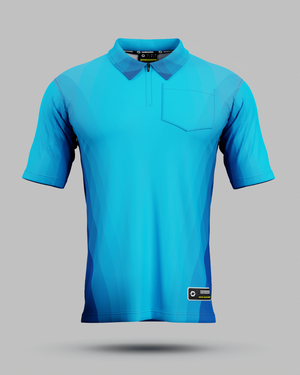 Helsinki 2.0 1/4 Zip Polo Collar Jersey With Pocket - Onboard Sportswear
