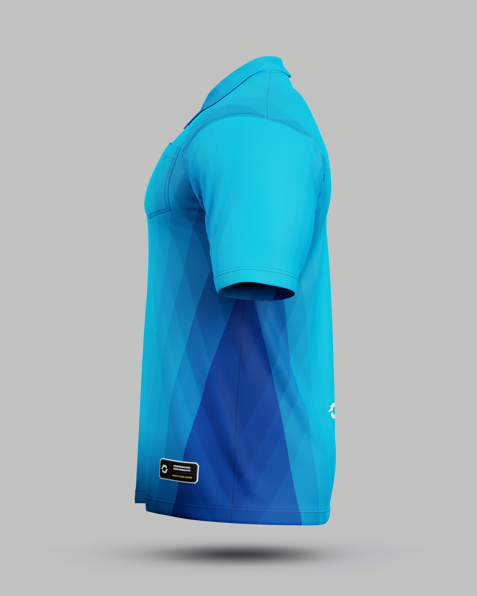 Youth Helsinki 2.0 3 Button Polo Collar Jersey With Pocket