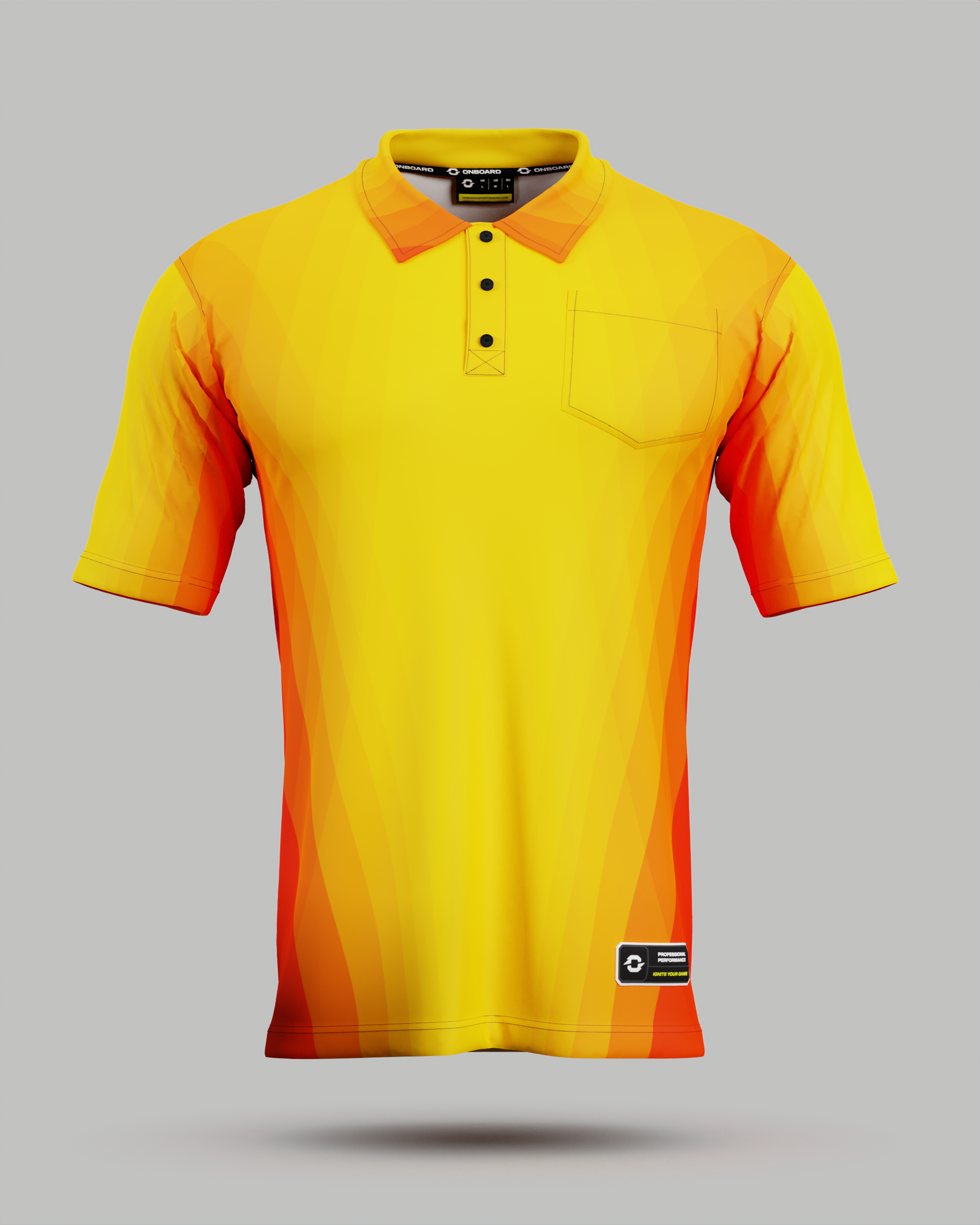 Helsinki 2.0 3 Button Polo Collar Jersey With Pocket