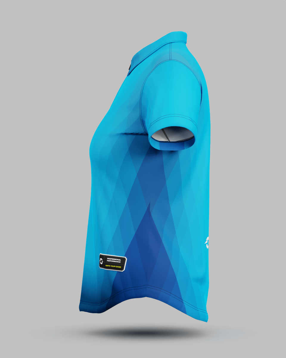 Womens Helsinki 2.0 1/4 Zip Polo Collar Jersey - Onboard Sportswear