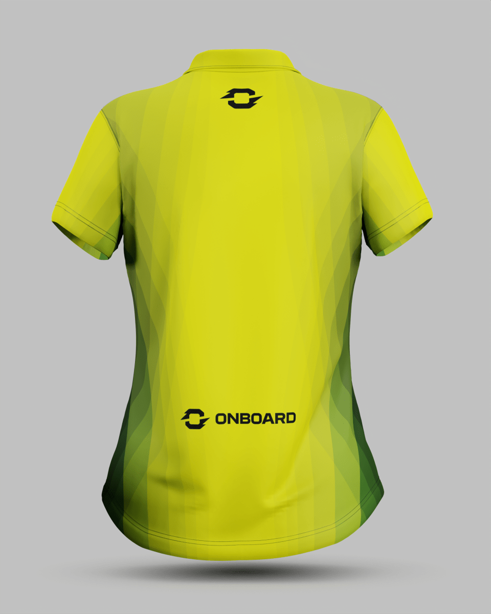 Womens Helsinki 2.0 1/4 Zip Polo Collar Jersey - Onboard Sportswear