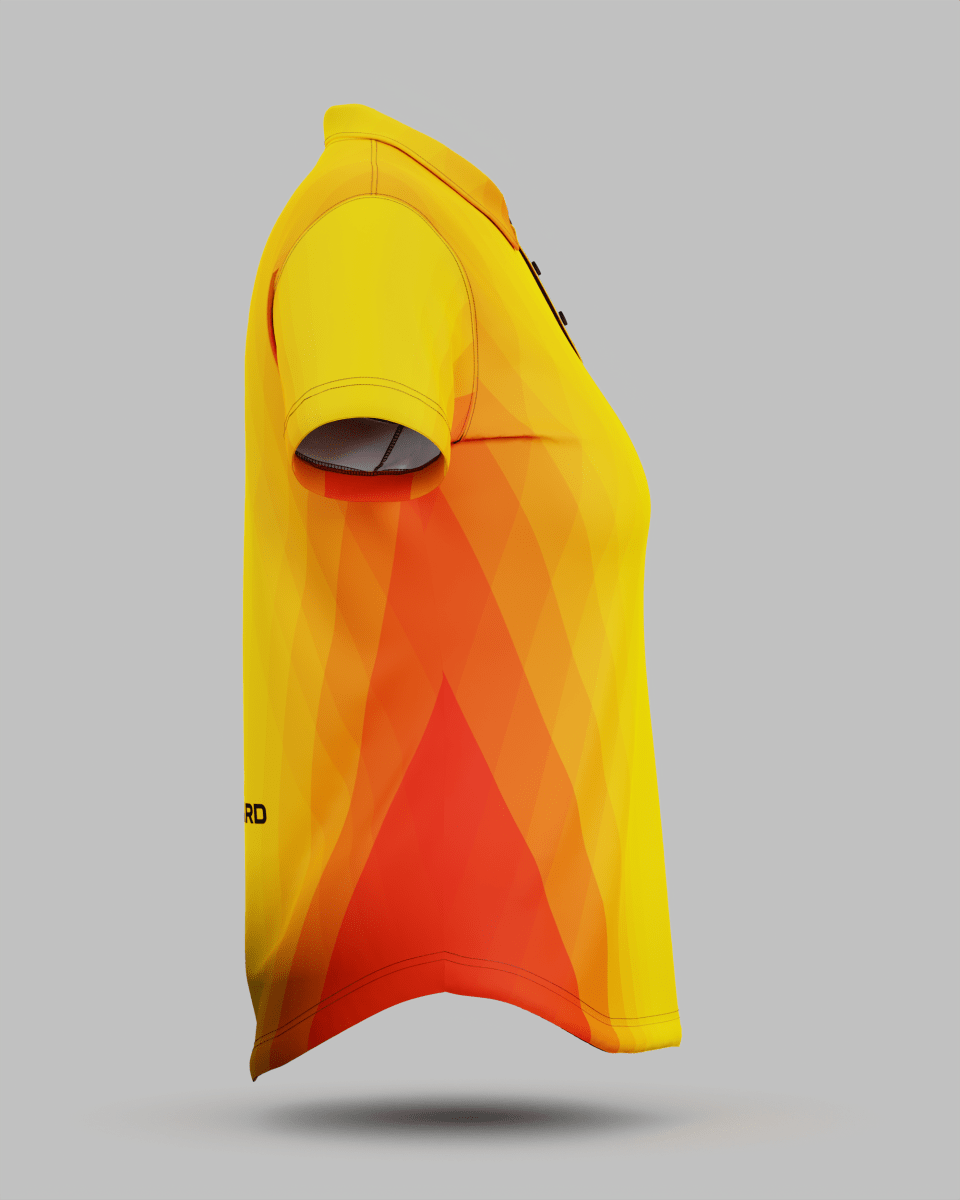 Womens Helsinki 2.0 3 Button Polo Collar Jersey - Onboard Sportswear