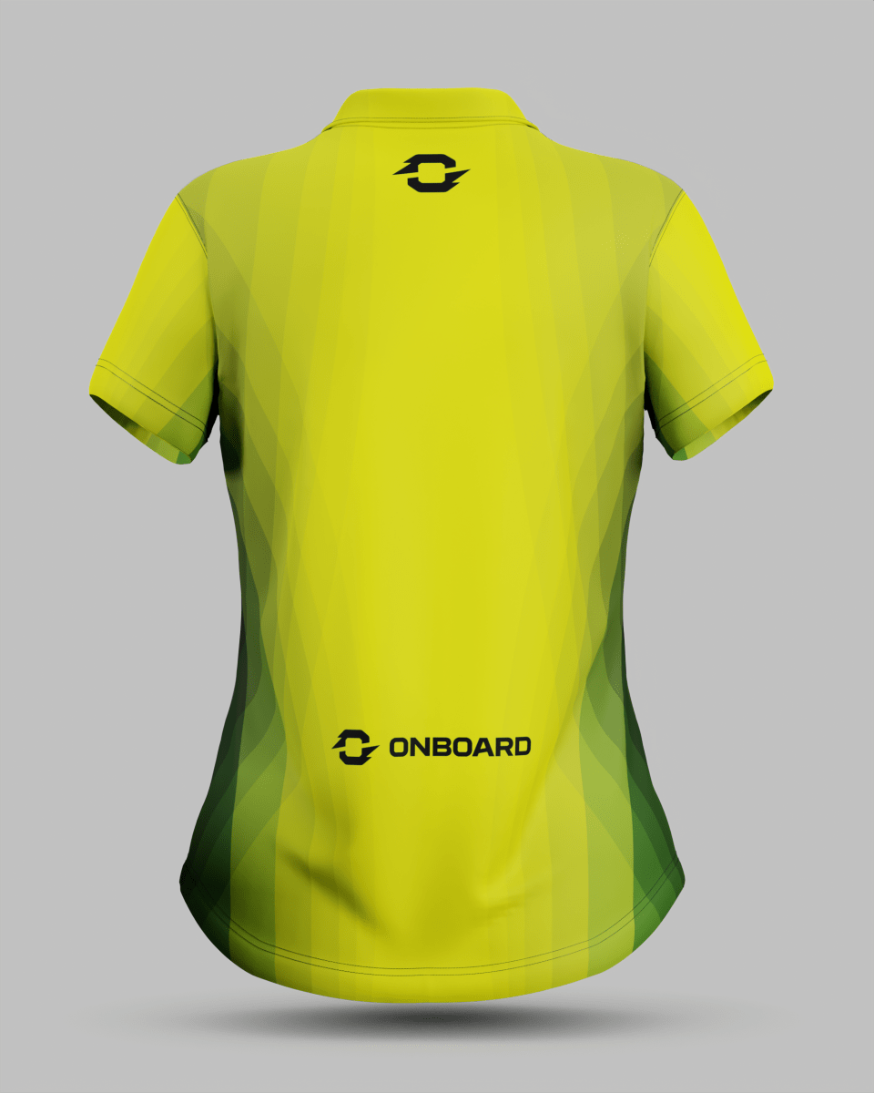 Womens Helsinki 2.0 3 Button Polo Collar Jersey - Onboard Sportswear