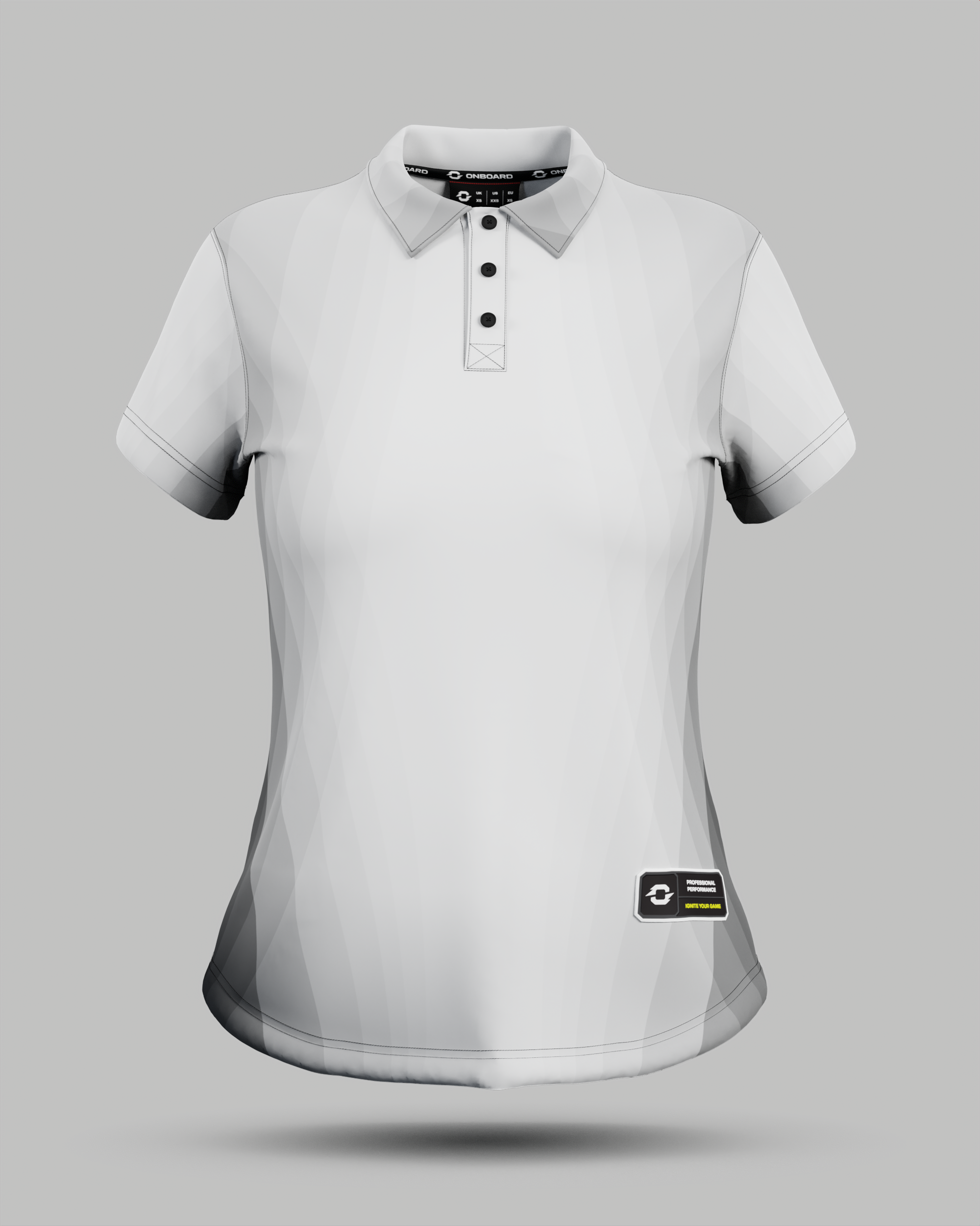 Womens Helsinki 2.0 3 Button Polo Collar Jersey