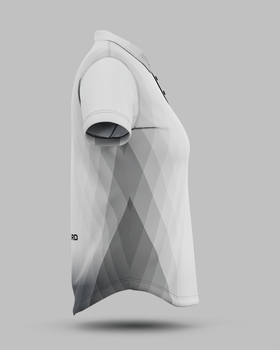 Womens Helsinki 2.0 3 Button Polo Collar Jersey - Onboard Sportswear