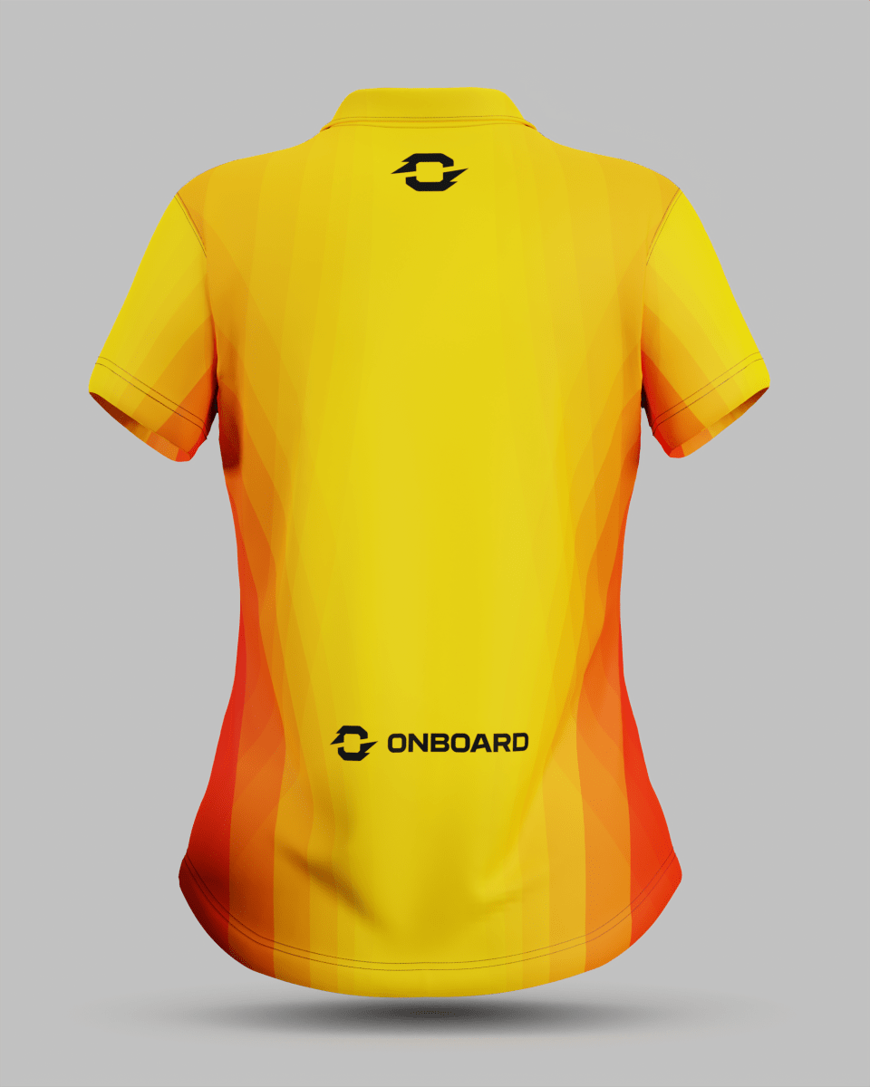 Womens Helsinki 2.0 3 Button Polo Collar Jersey With Pocket - Onboard Sportswear