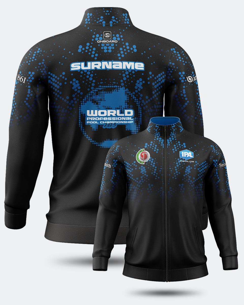 2025 IPA World Championship Training Jacket Deep Blue/Black Onboard