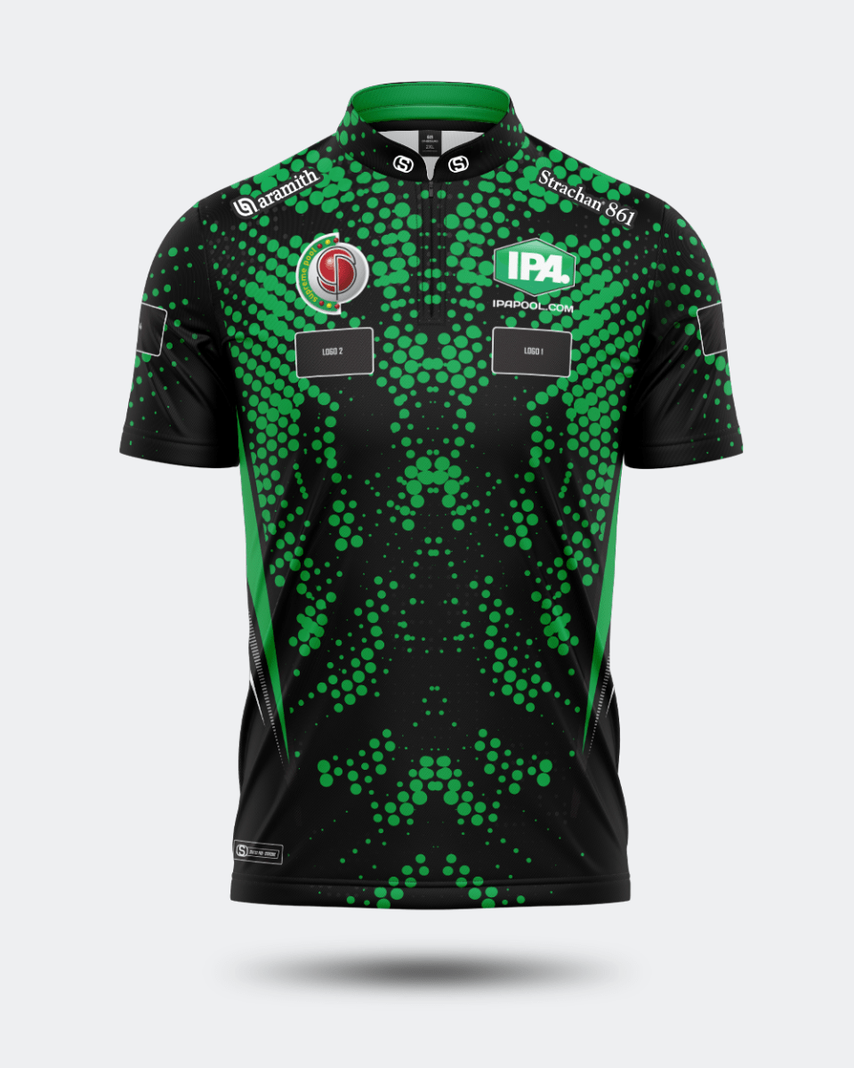 2025 Official IPA World Championship Jersey Black/Green - Onboard Sportswear