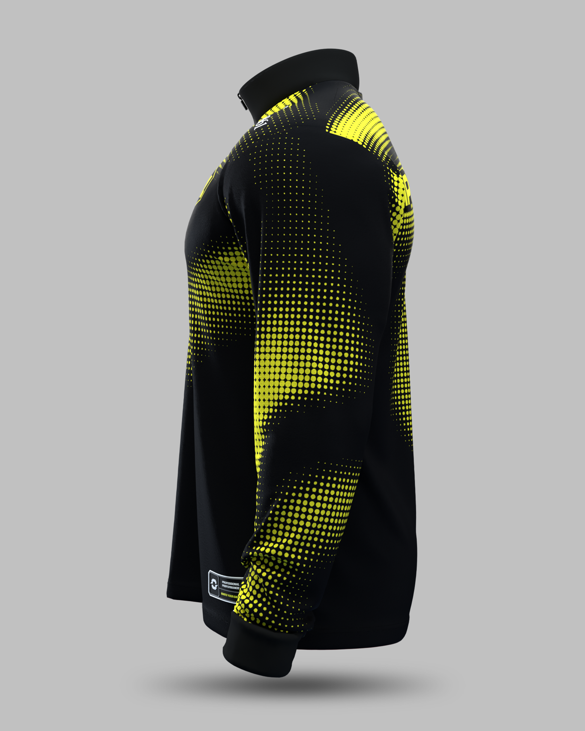 Official 2026 IPA Tour 1/2 Zip Mid Layer (Black/Yellow)