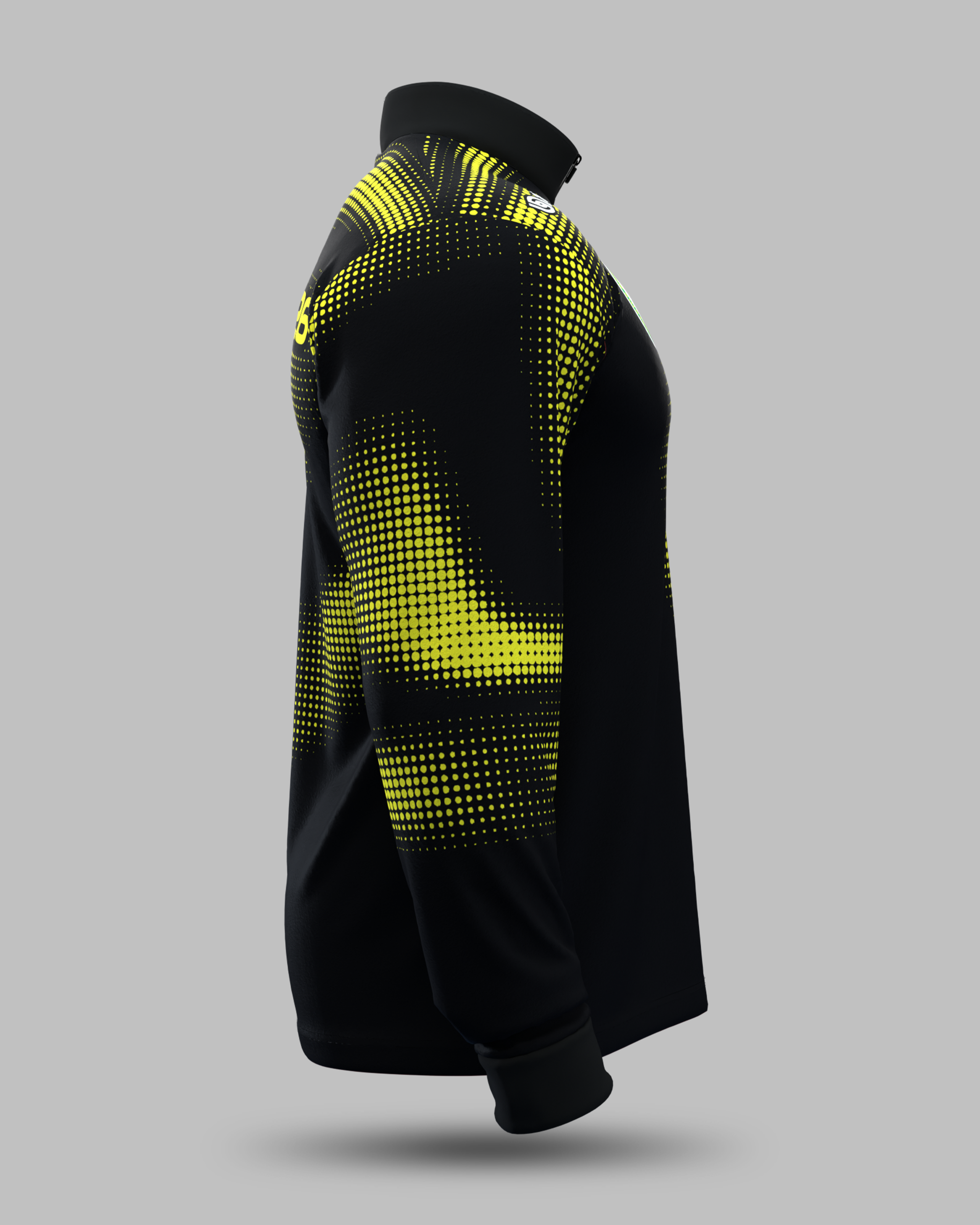 Official 2026 IPA Tour 1/2 Zip Mid Layer (Black/Yellow)