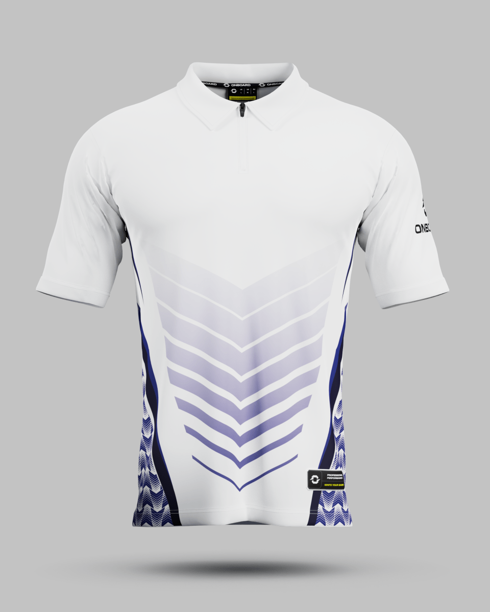 Youth Lisbon 1/4 Zip Polo Collar Jersey - Onboard Sportswear