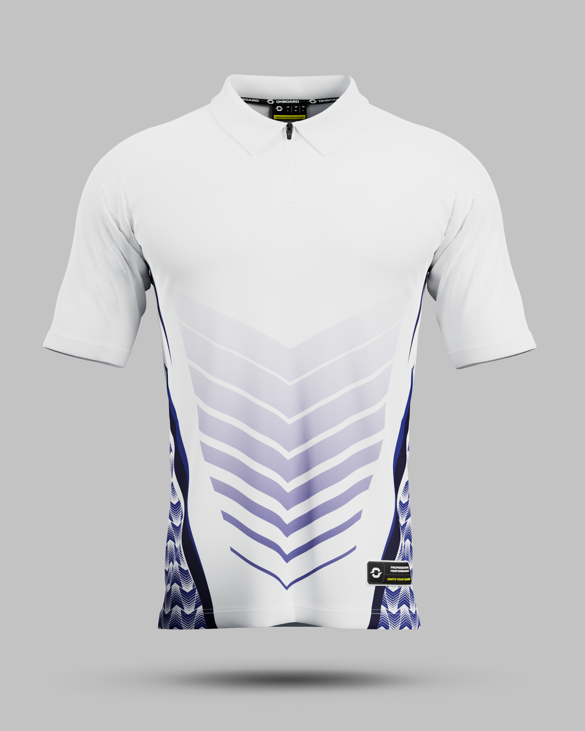 Youth Lisbon 1/4 Zip Polo Collar Jersey