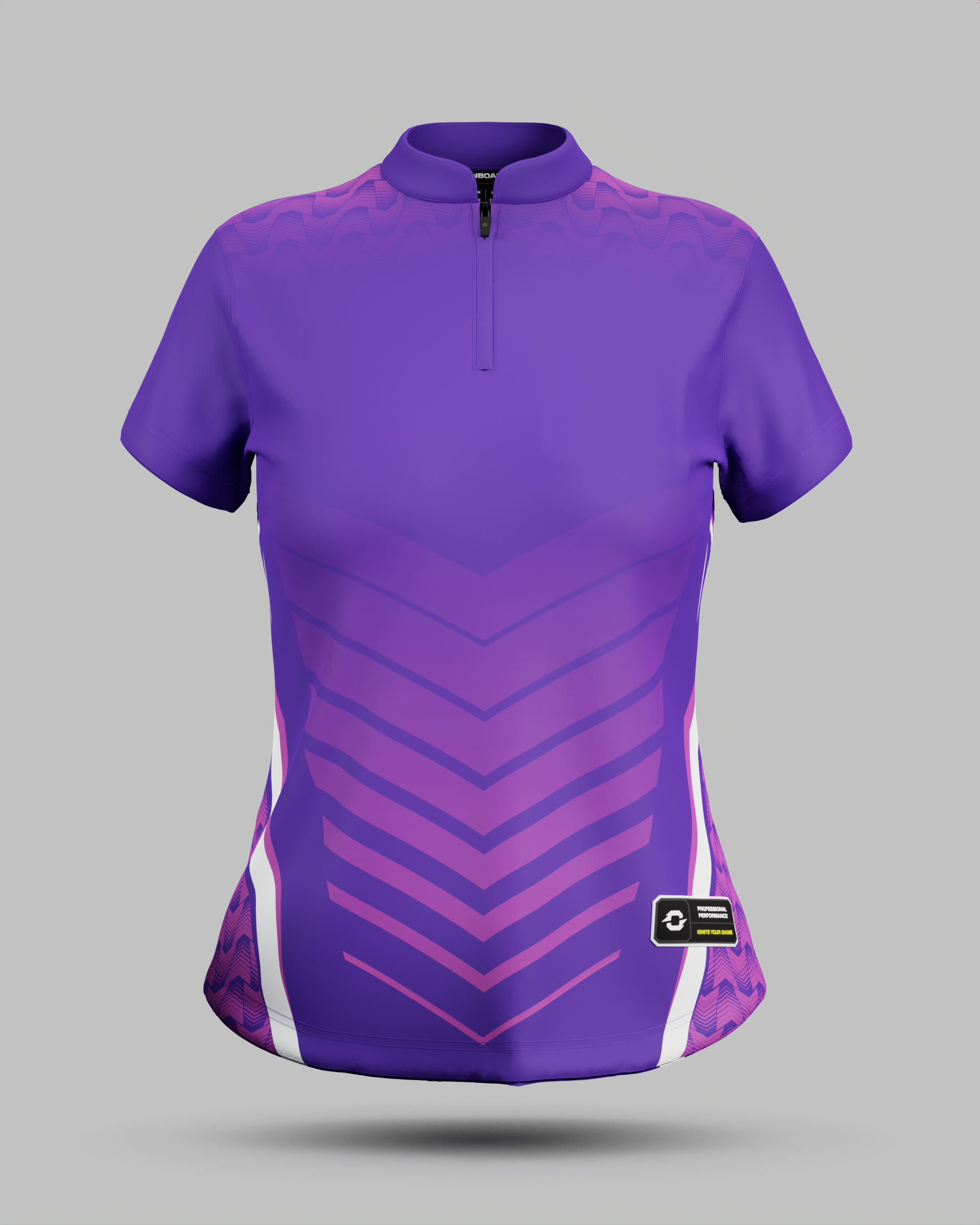 Womens Lisbon 1/4 Zip Pro Collar Jersey