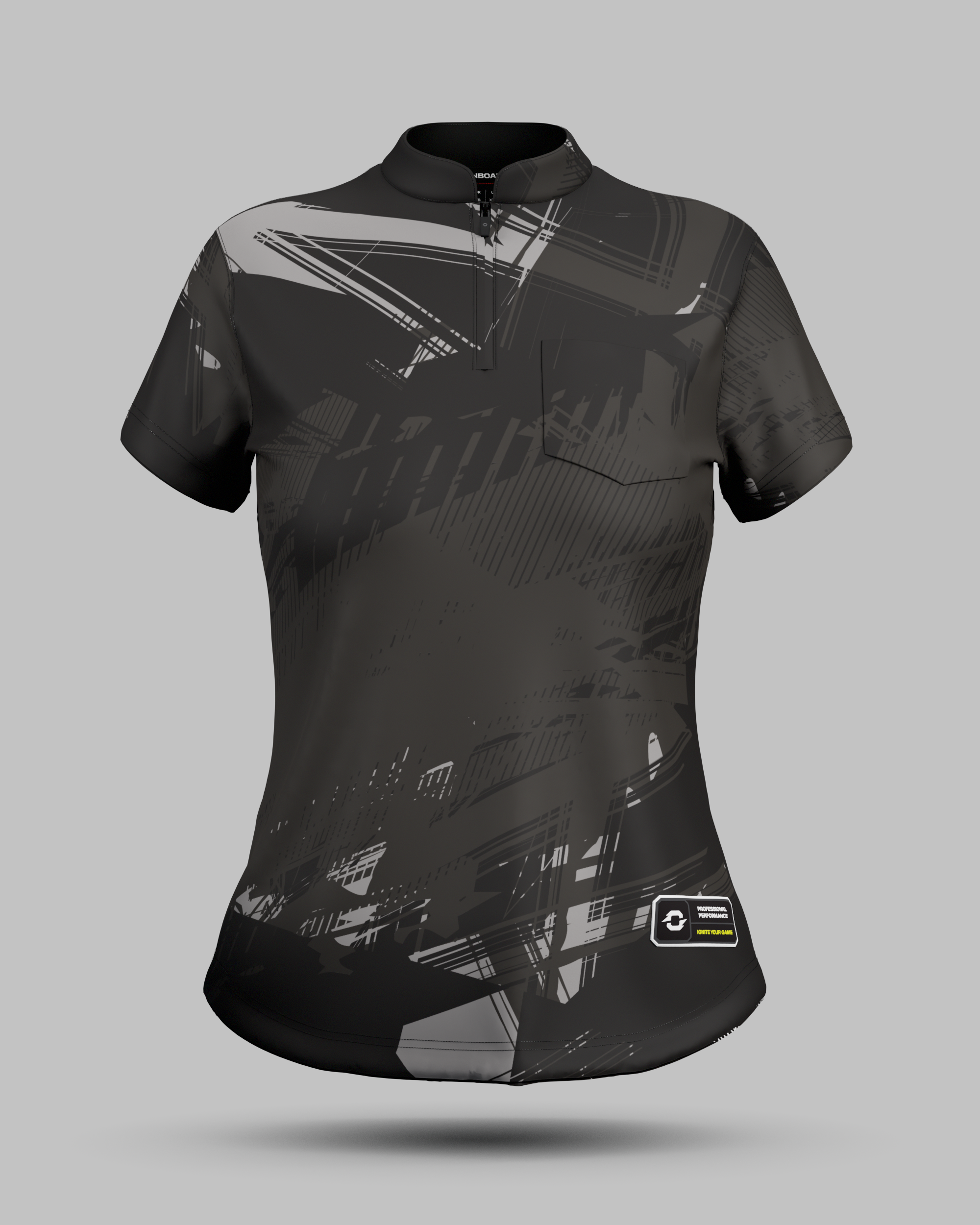 Womens Madrid 1/4 Zip Pro Collar Jersey