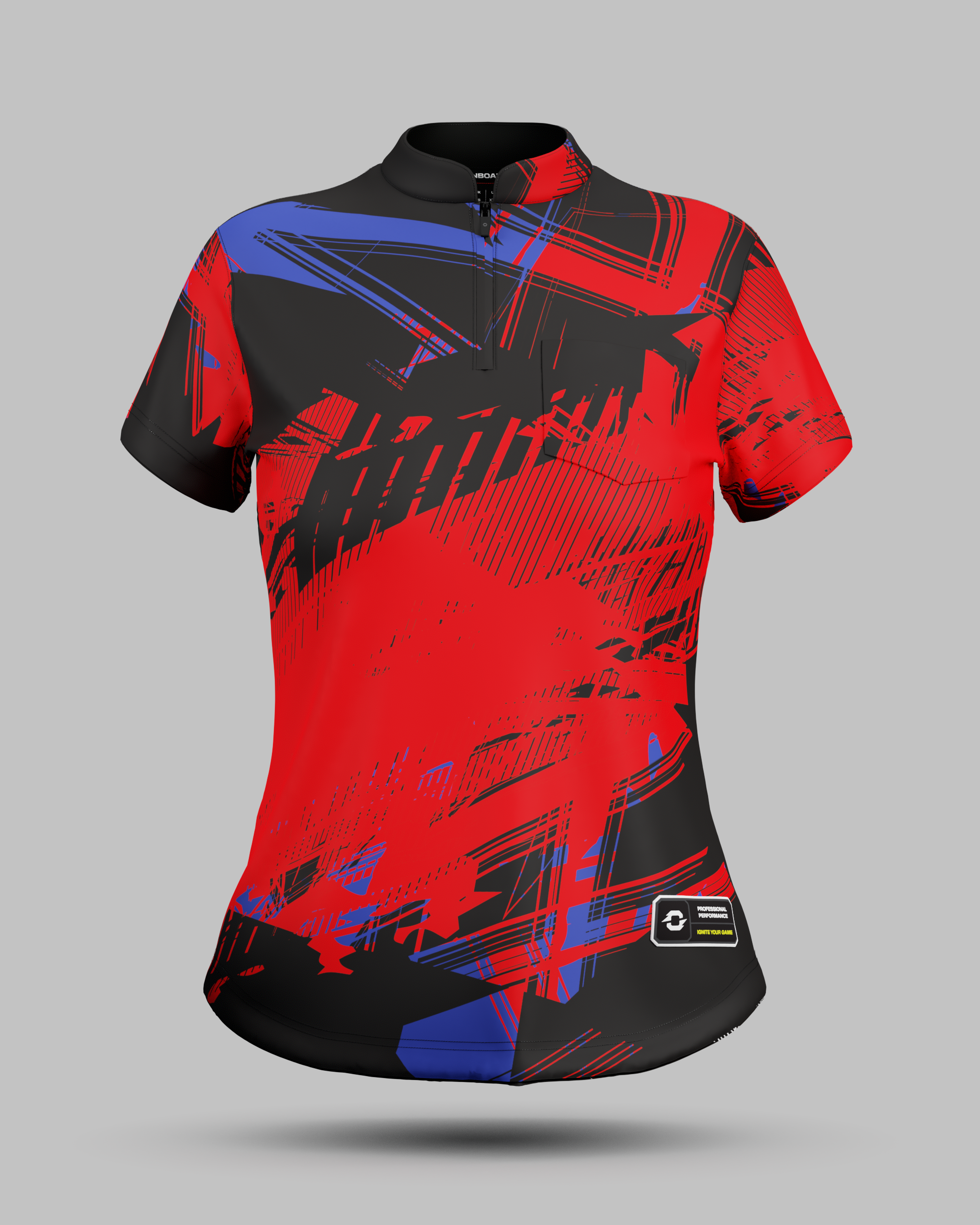 Womens Madrid 1/4 Zip Pro Collar Jersey