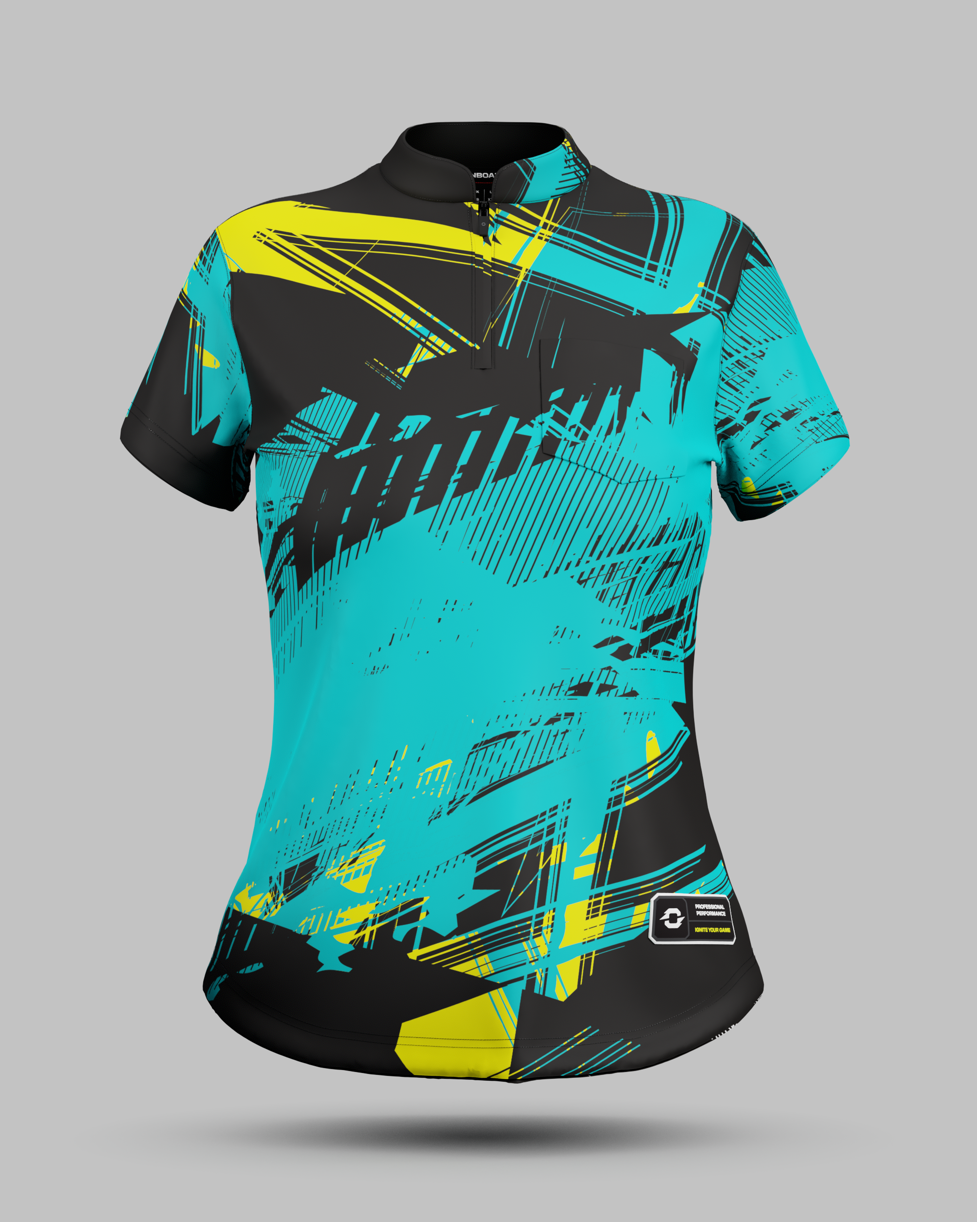 Womens Madrid 1/4 Zip Pro Collar Jersey