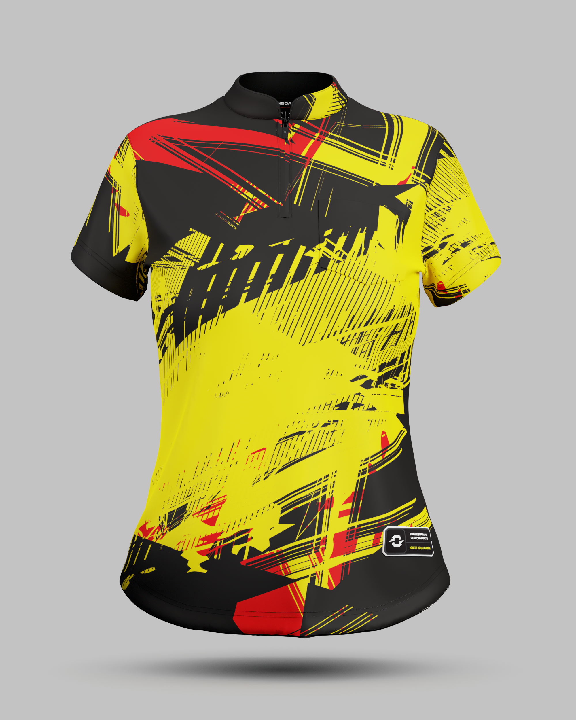Womens Madrid 1/4 Zip Pro Collar Jersey
