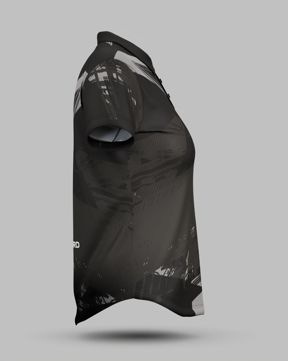 Womens Madrid 3 Button Polo Collar Jersey - Onboard Sportswear