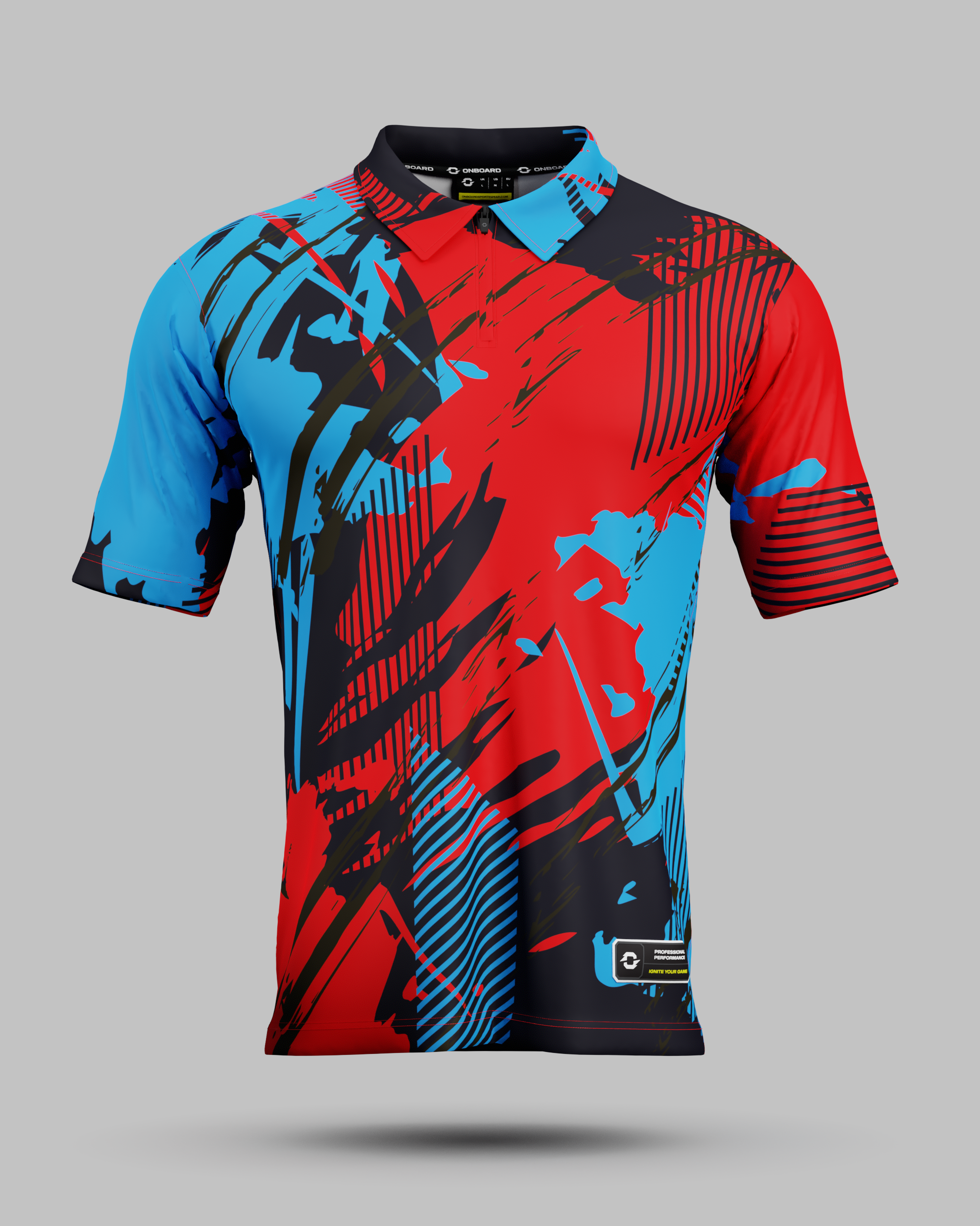 Youth Manhattan 1/4 Zip Polo Collar Jersey