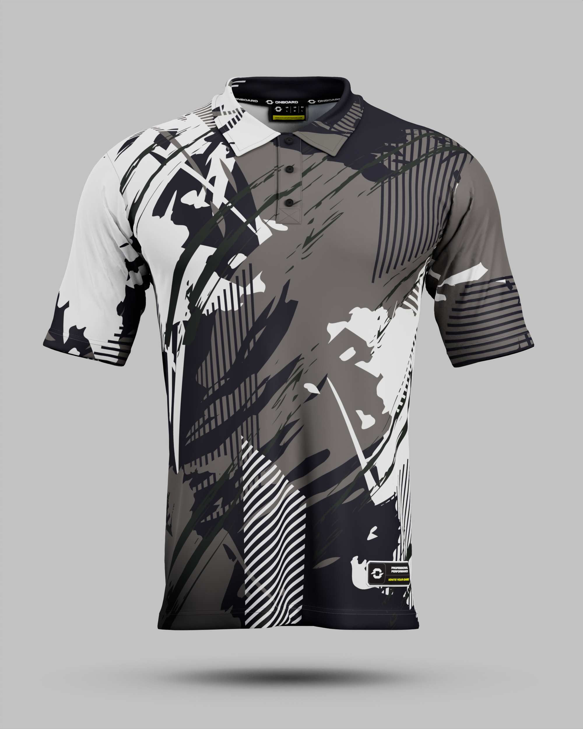 Youth Manhattan 3 Button Polo Collar Jersey