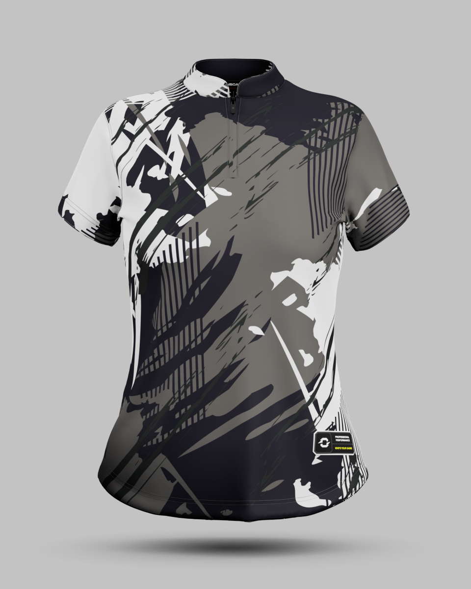 Womens Manhattan 1/4 Zip Pro Collar Jersey - Onboard Sportswear