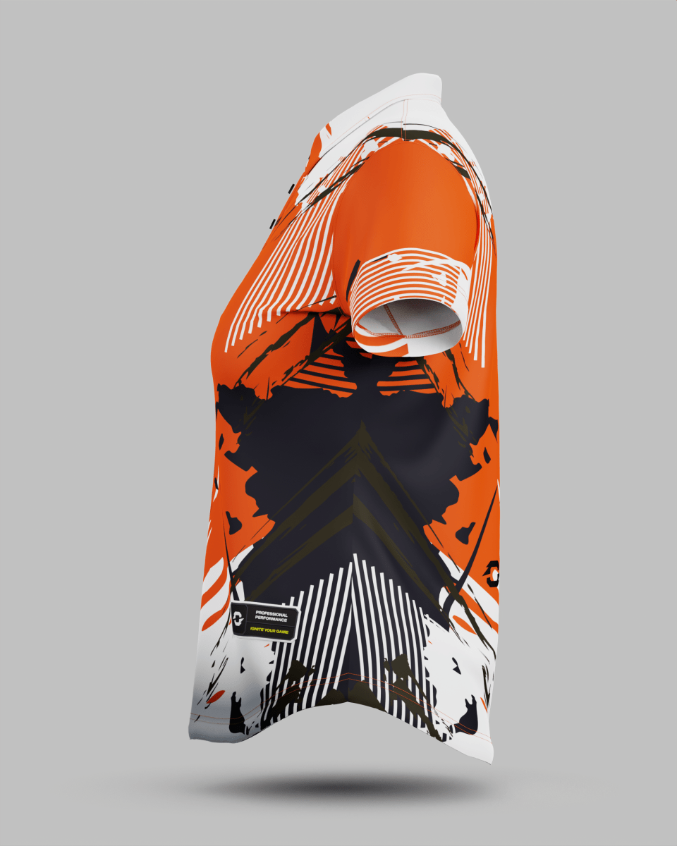 Womens Manhattan 3 Button Polo Collar Jersey - Onboard Sportswear