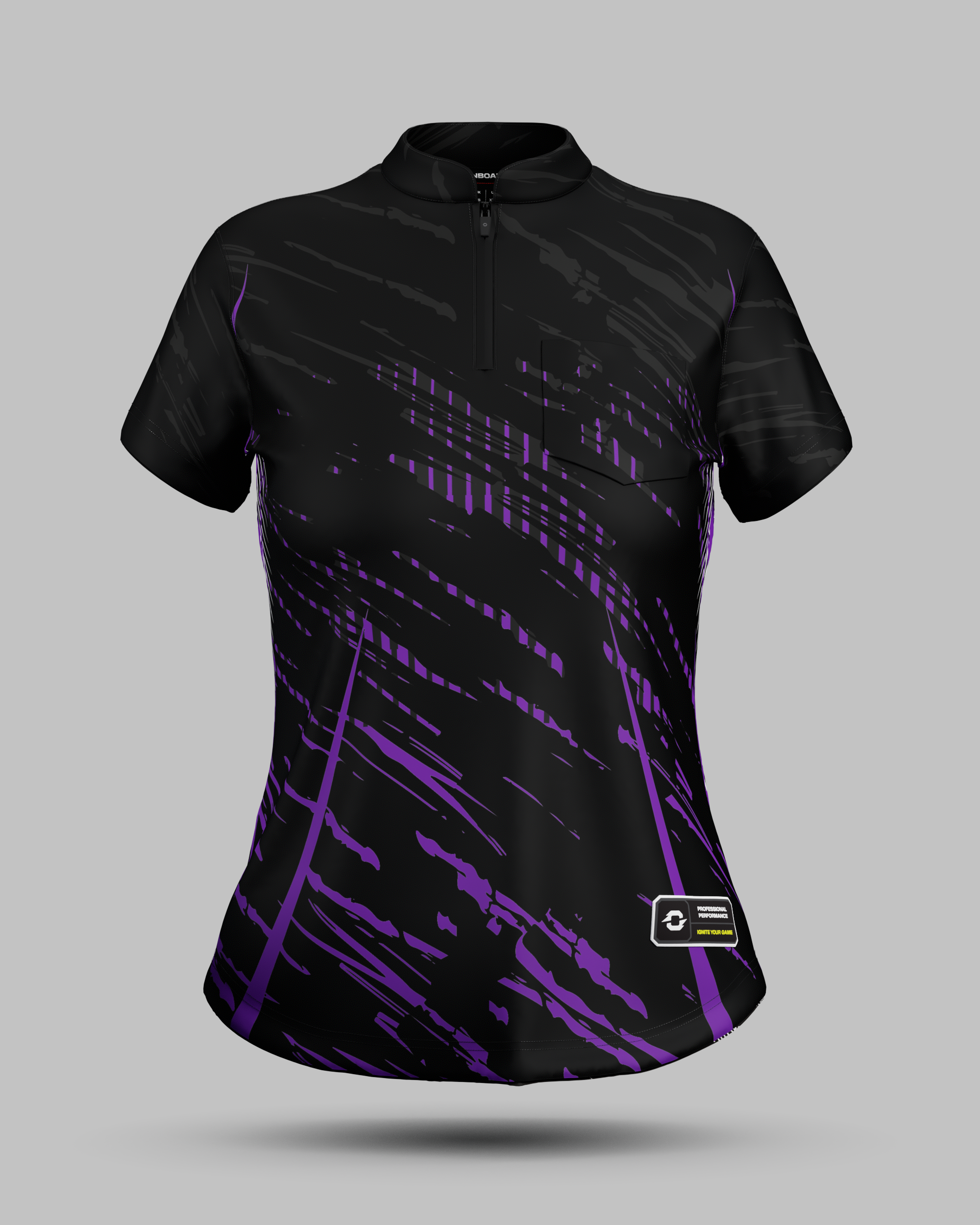 Womens Melbourne 1/4 Zip Pro Collar Jersey
