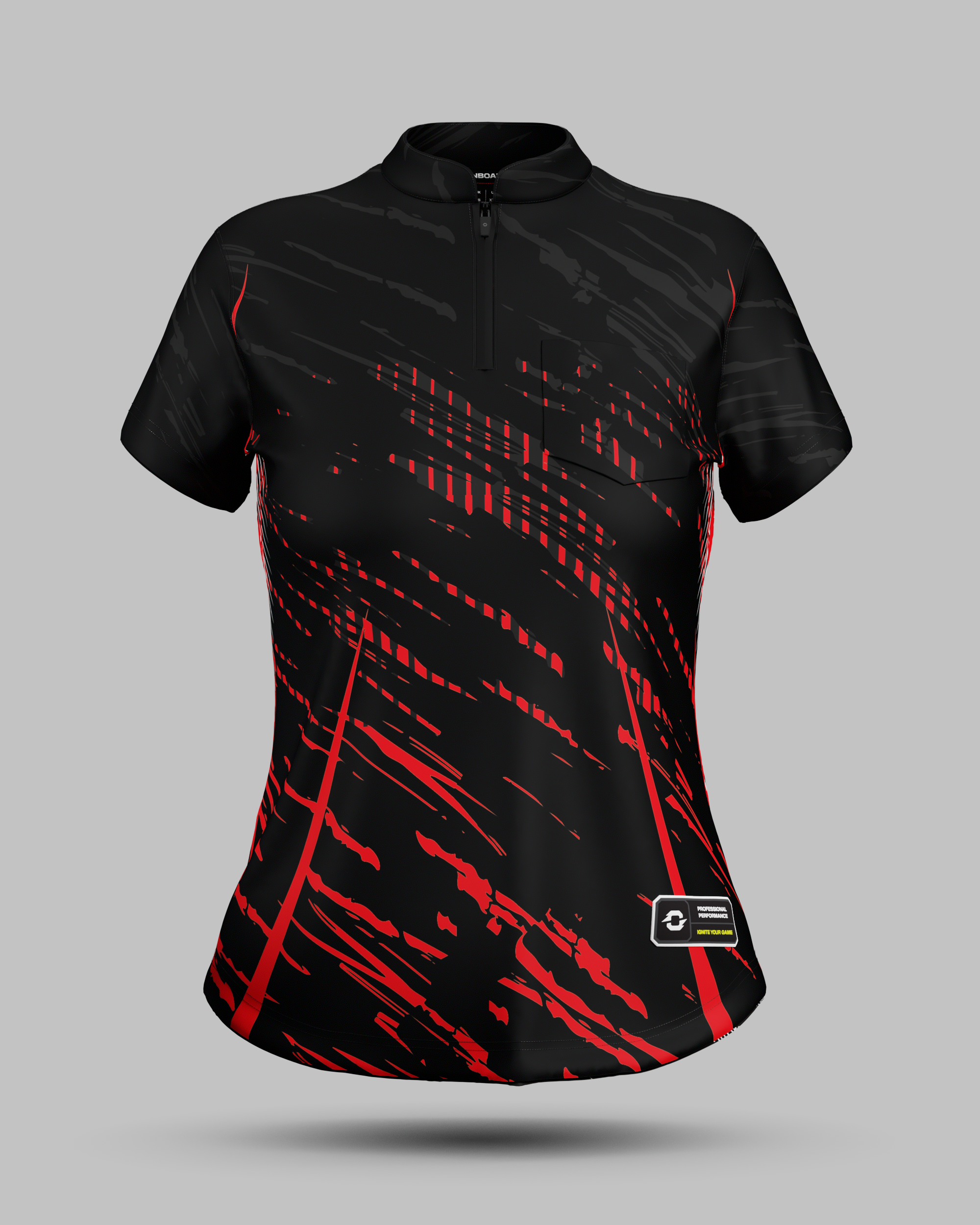 Womens Melbourne 1/4 Zip Pro Collar Jersey