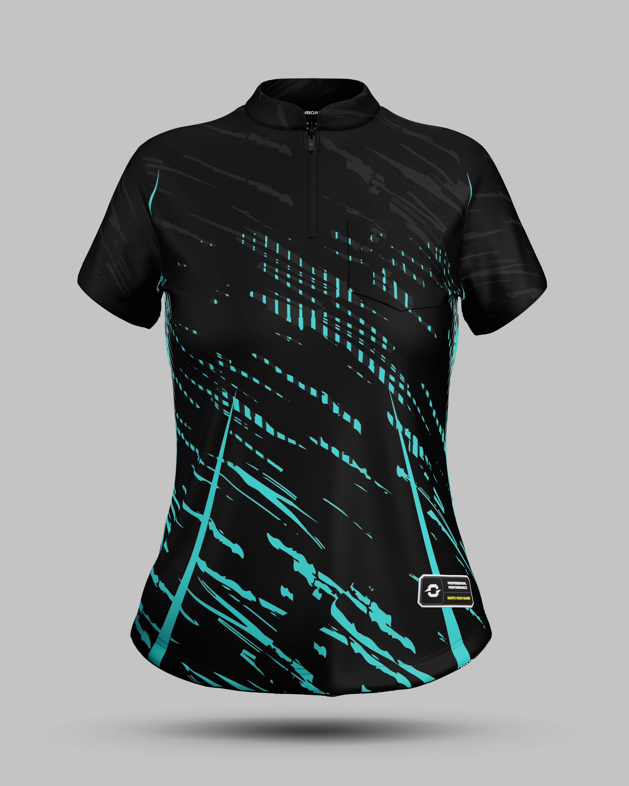 Womens Melbourne 1/4 Zip Pro Collar Jersey