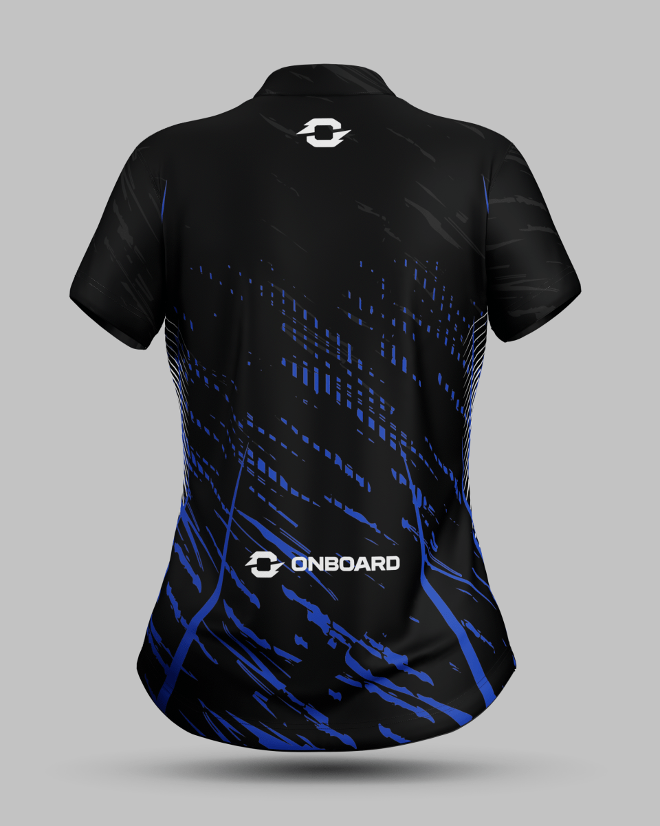 Womens Melbourne 1/4 Zip Pro Collar Jersey - Onboard Sportswear