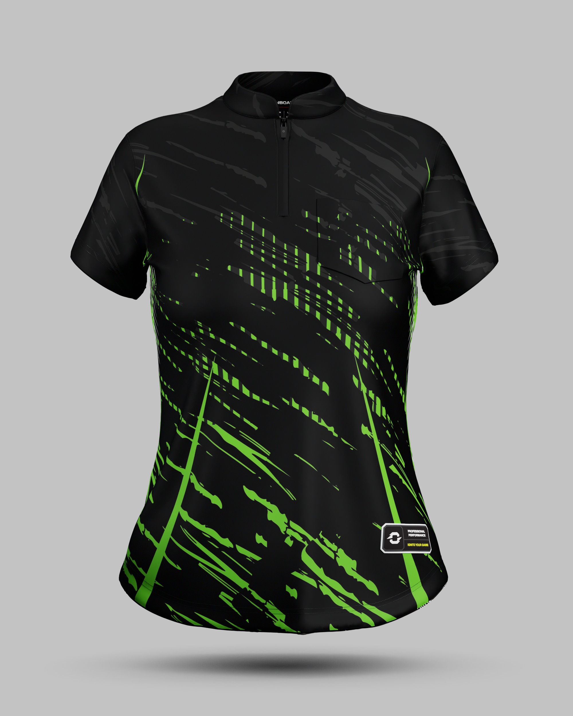 Womens Melbourne 1/4 Zip Pro Collar Jersey