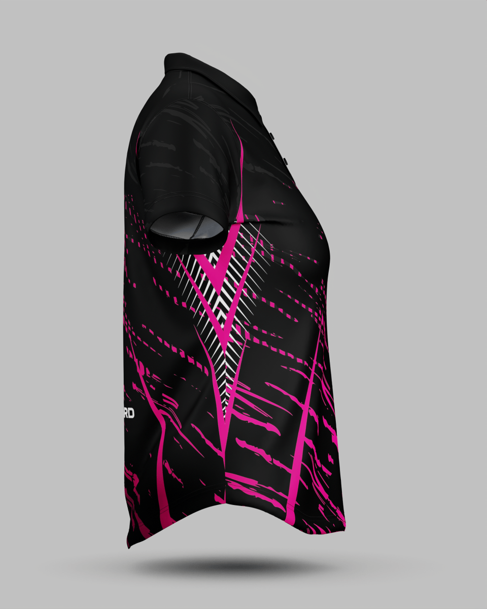 Womens Melbourne 3 Button Polo Collar Jersey - Onboard Sportswear