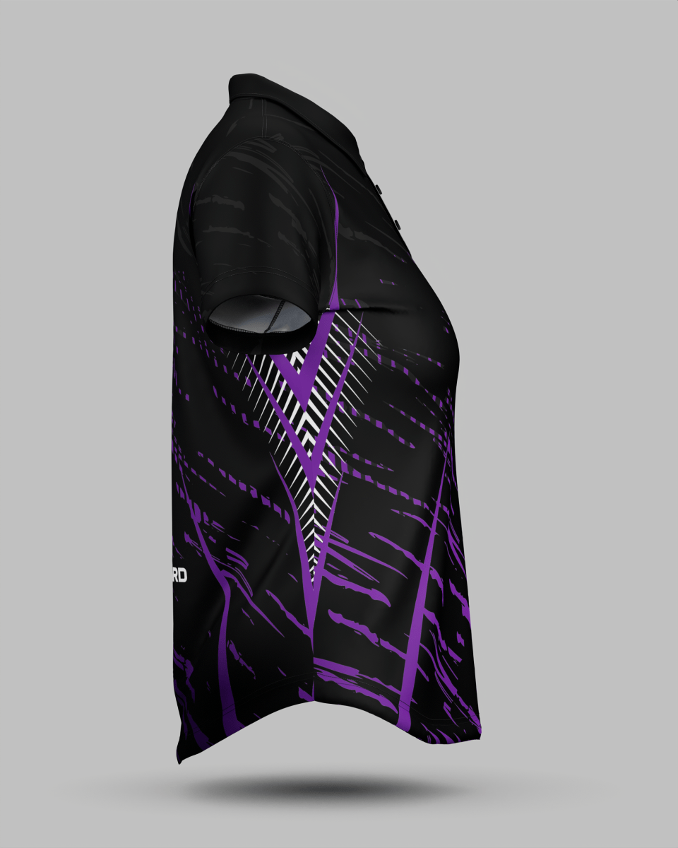 Womens Melbourne 3 Button Polo Collar Jersey - Onboard Sportswear