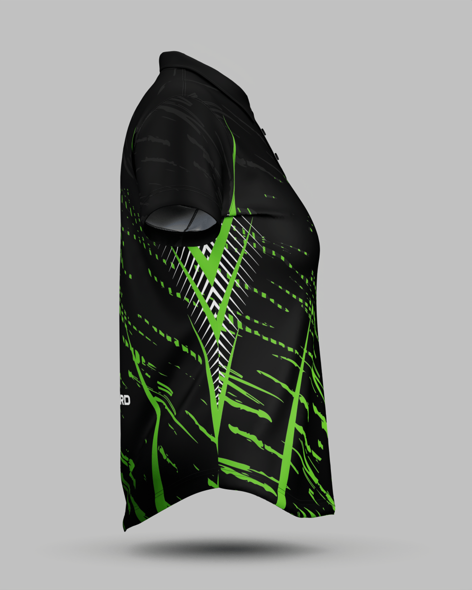 Womens Melbourne 3 Button Polo Collar Jersey - Onboard Sportswear