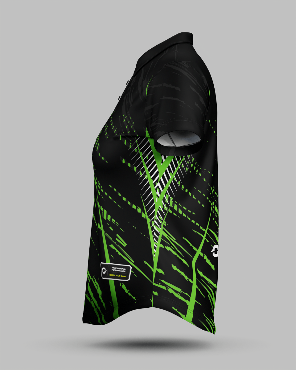 Womens Melbourne 3 Button Polo Collar Jersey - Onboard Sportswear