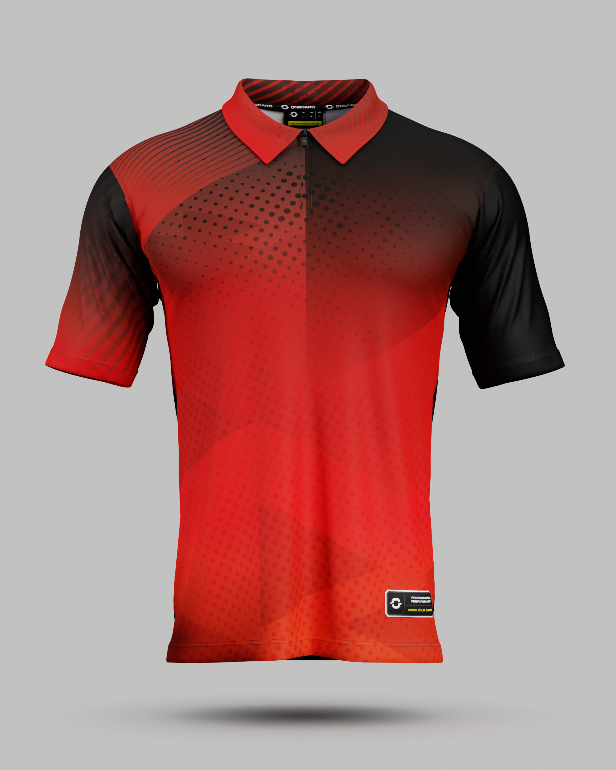 Youth Miami 2.0 1/4 Zip Polo Collar Jersey