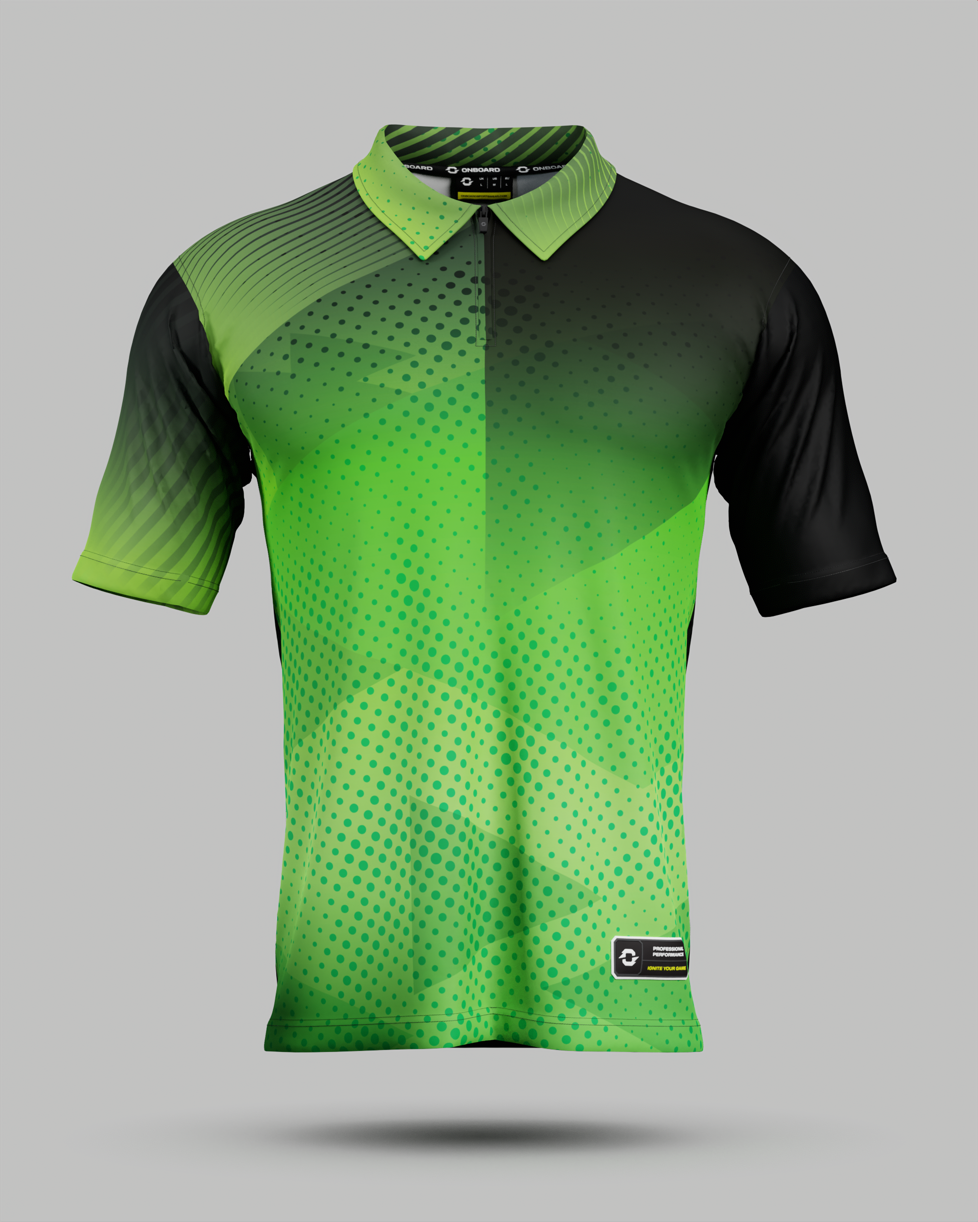Youth Miami 2.0 1/4 Zip Polo Collar Jersey
