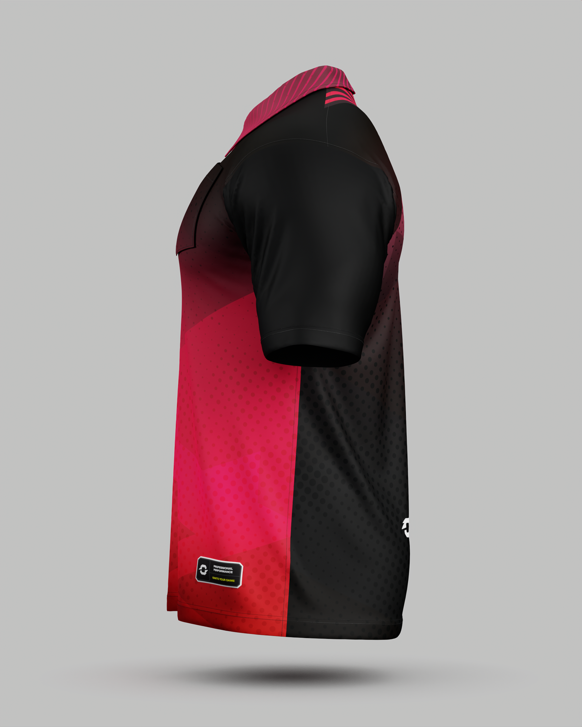 Youth Miami 2.0 1/4 Zip Polo Collar Jersey With Pocket