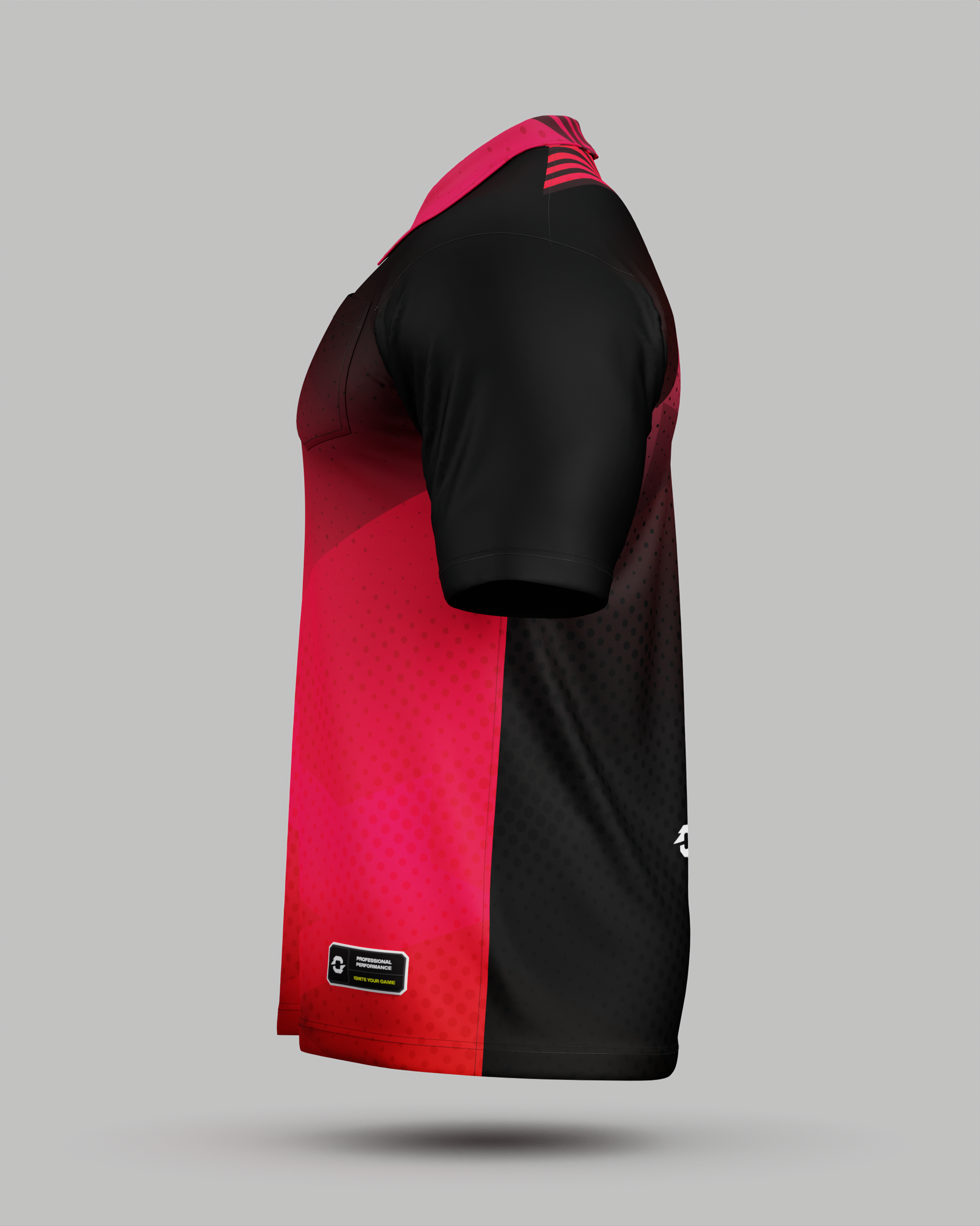 Miami 2.0 3 Button Polo Collar Jersey With Pocket