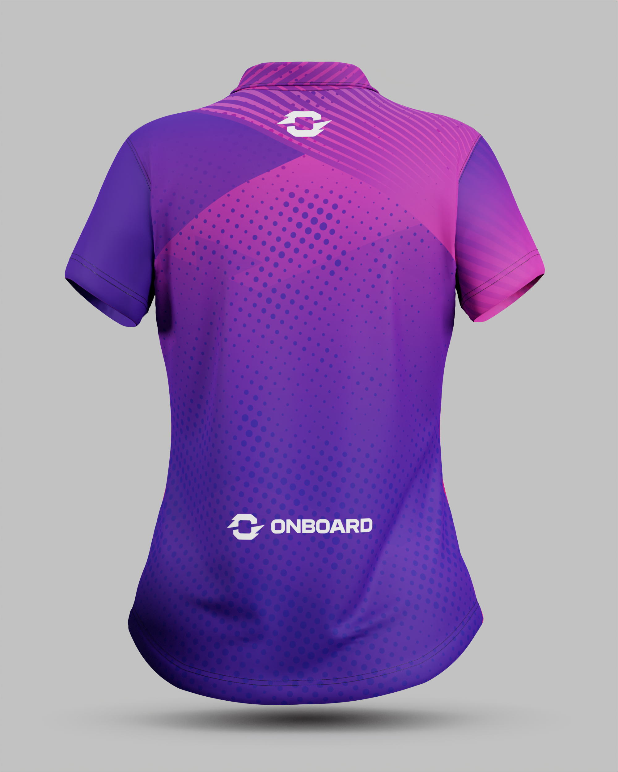 Womens Miami 2.0 1/4 Zip Polo Collar Jersey