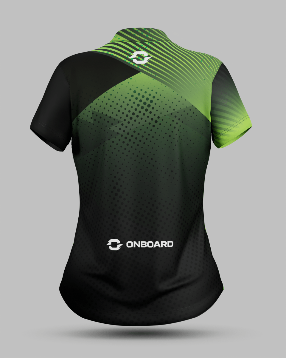 Womens Miami 2.0 1/4 Zip Pro Collar Jersey - Onboard Sportswear