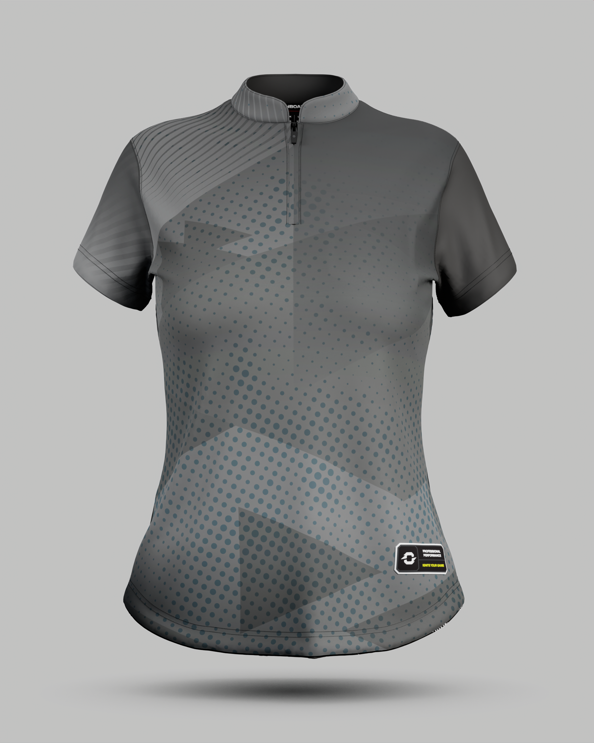 Womens Miami 2.0 1/4 Zip Pro Collar Jersey