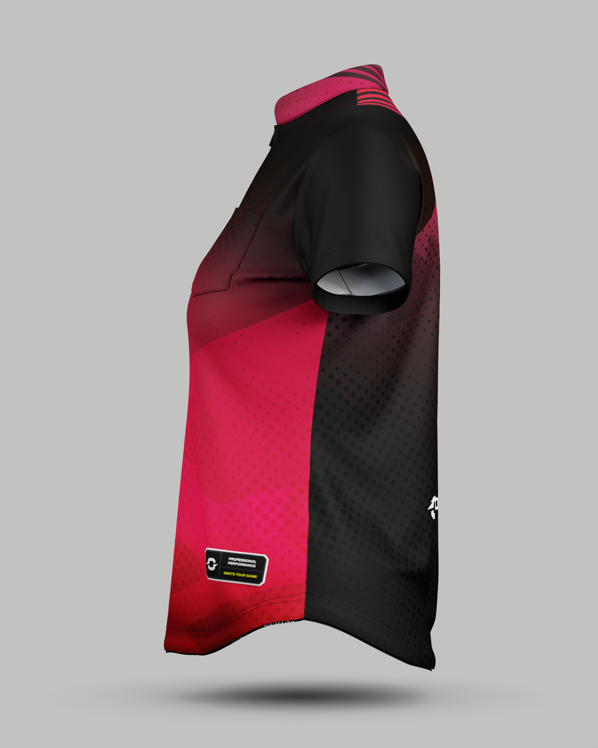 Womens Miami 2.0 1/4 Zip Pro Collar Jersey With Pocket