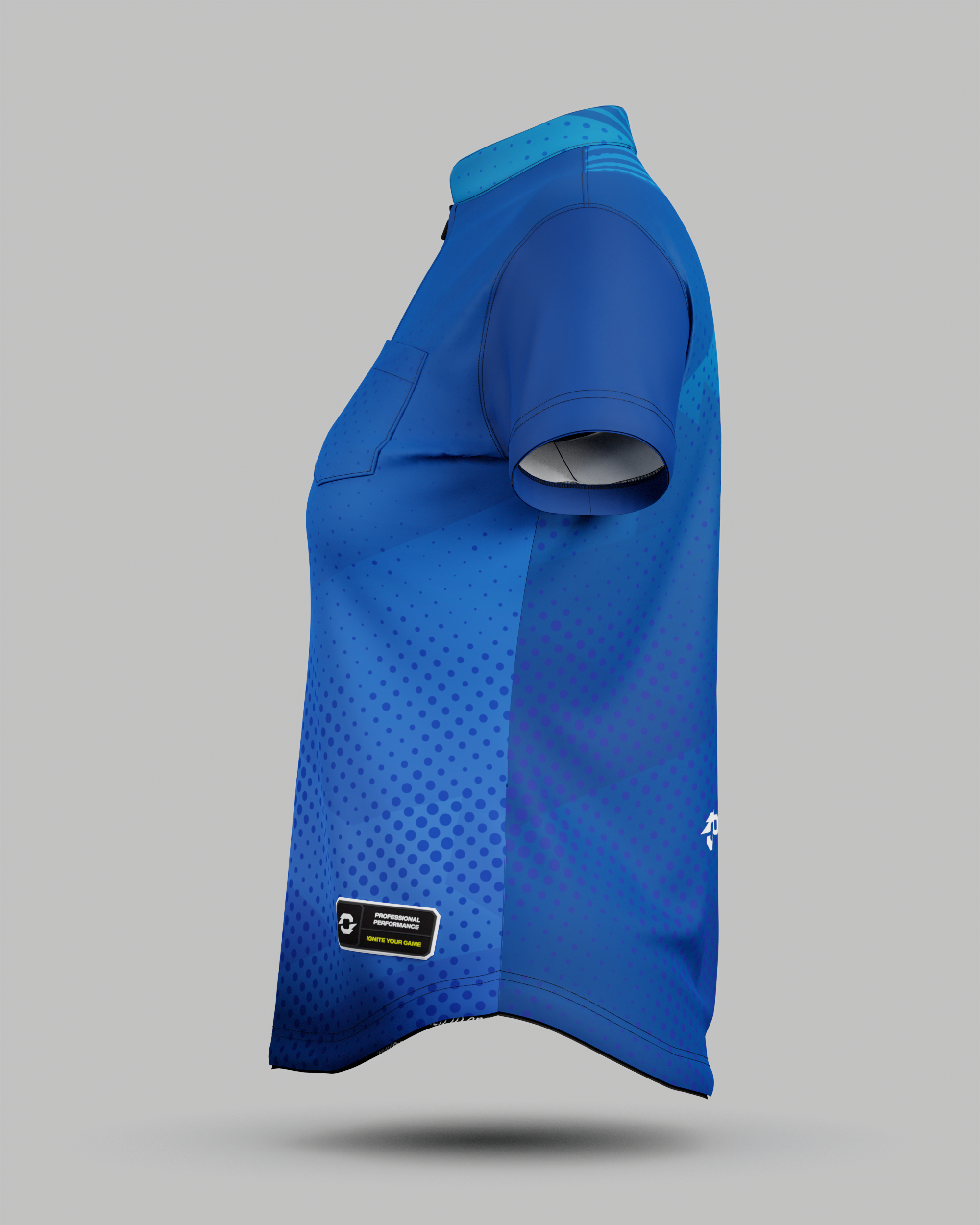 Womens Miami 2.0 1/4 Zip Pro Collar Jersey With Pocket