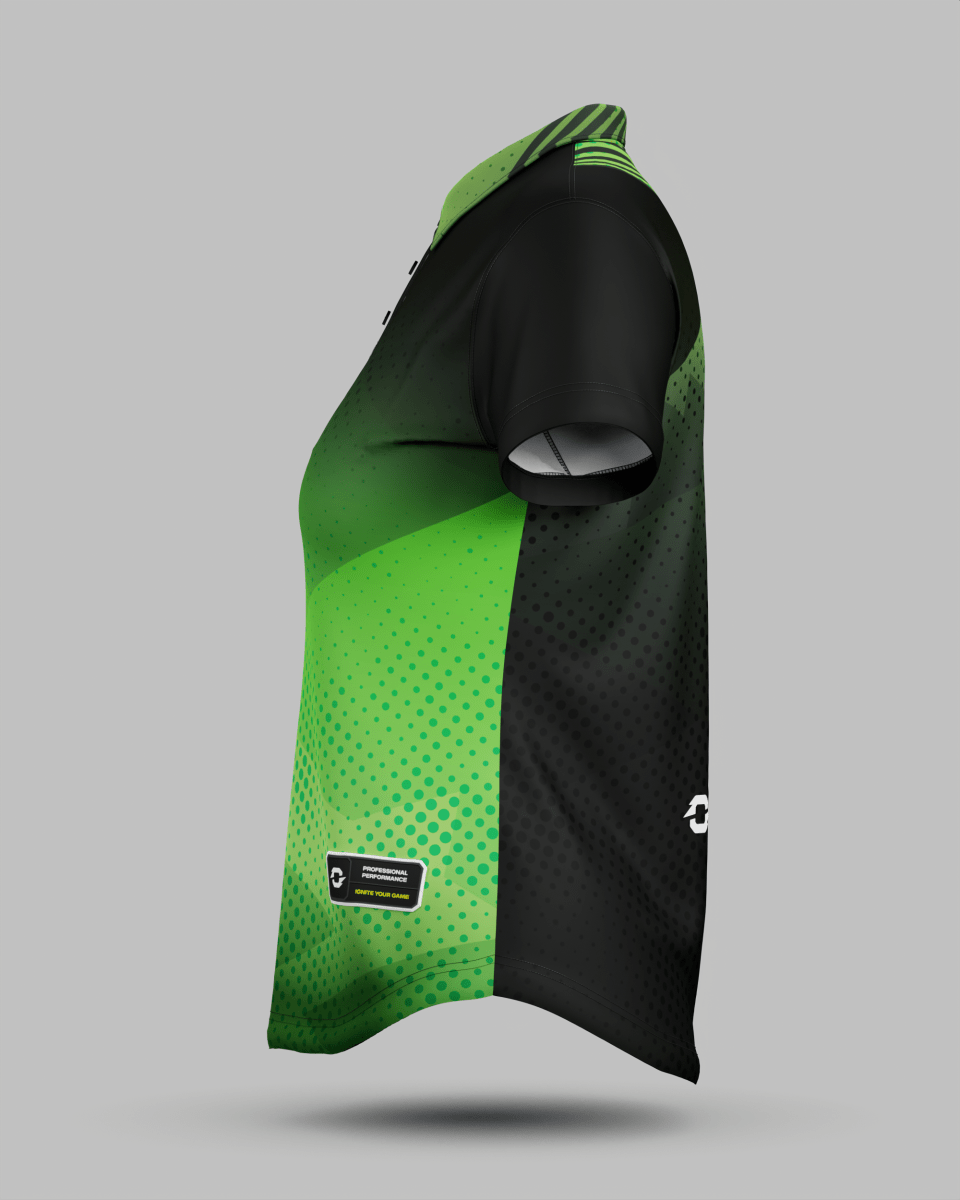 Womens Miami 2.0 3 Button Polo Collar Jersey - Onboard Sportswear