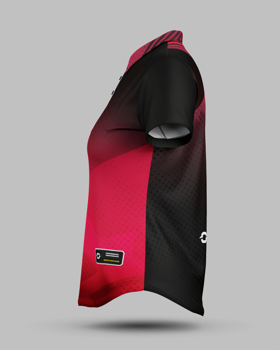 Womens Miami 2.0 3 Button Polo Collar Jersey - Onboard Sportswear