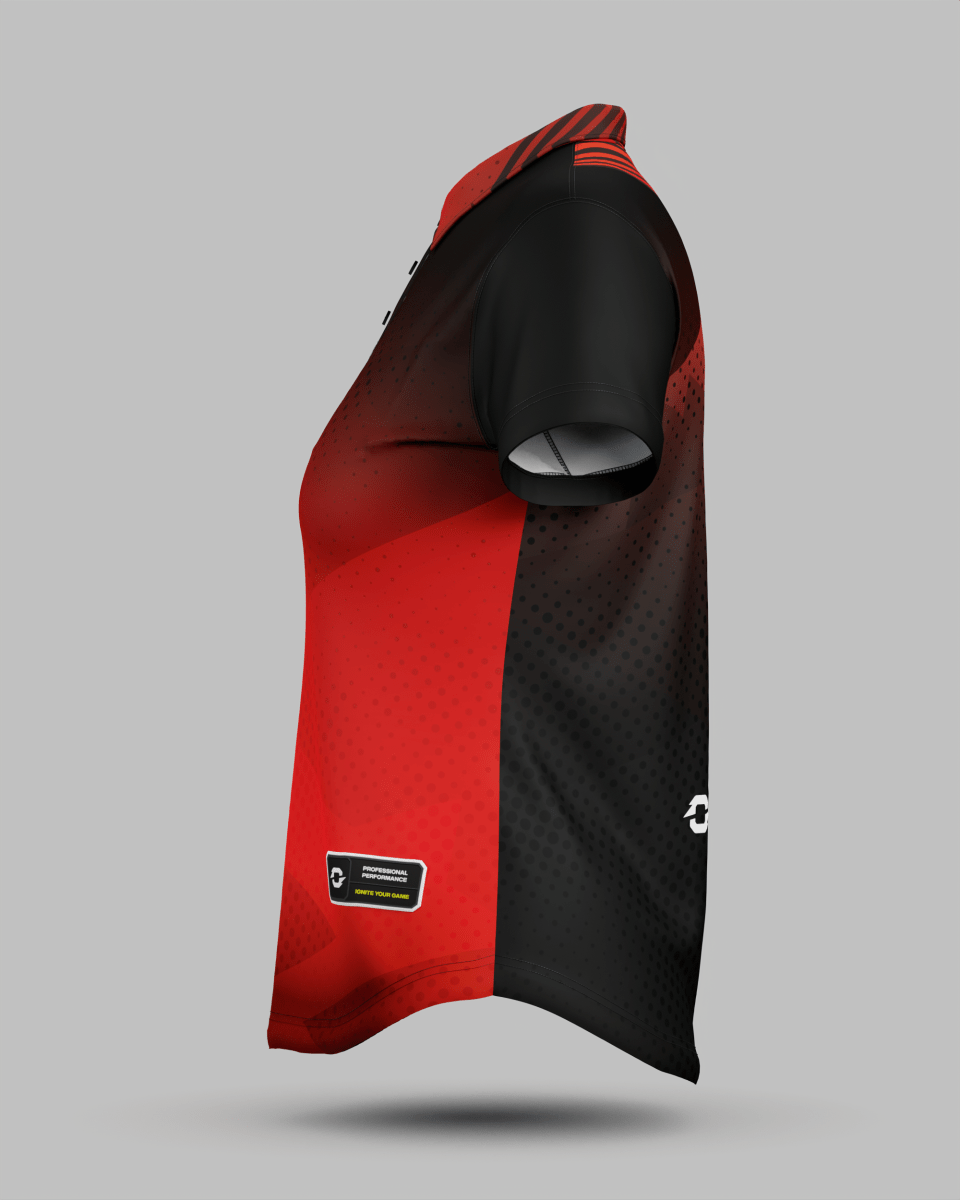 Womens Miami 2.0 3 Button Polo Collar Jersey - Onboard Sportswear