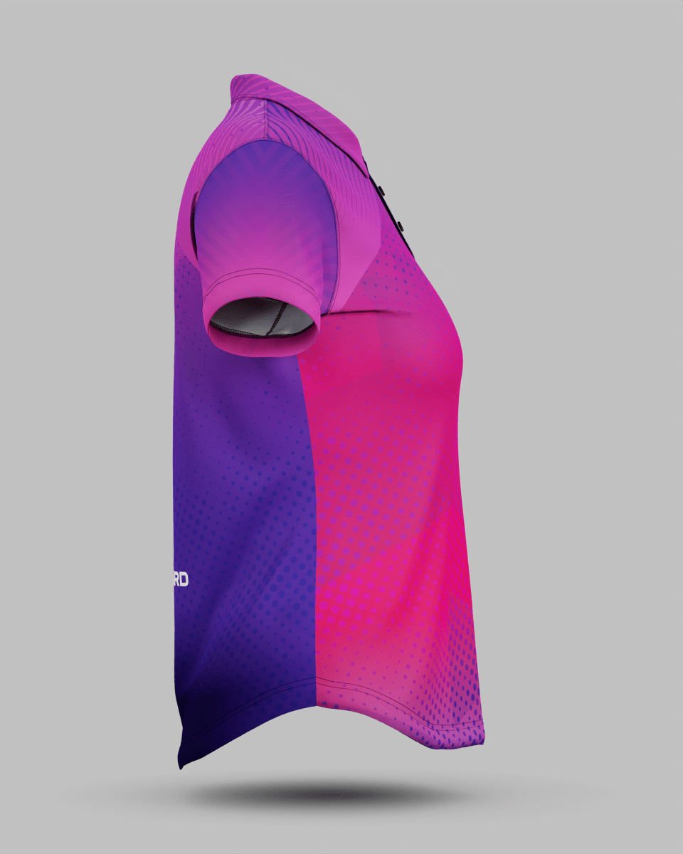 Womens Miami 2.0 3 Button Polo Collar Jersey - Onboard Sportswear