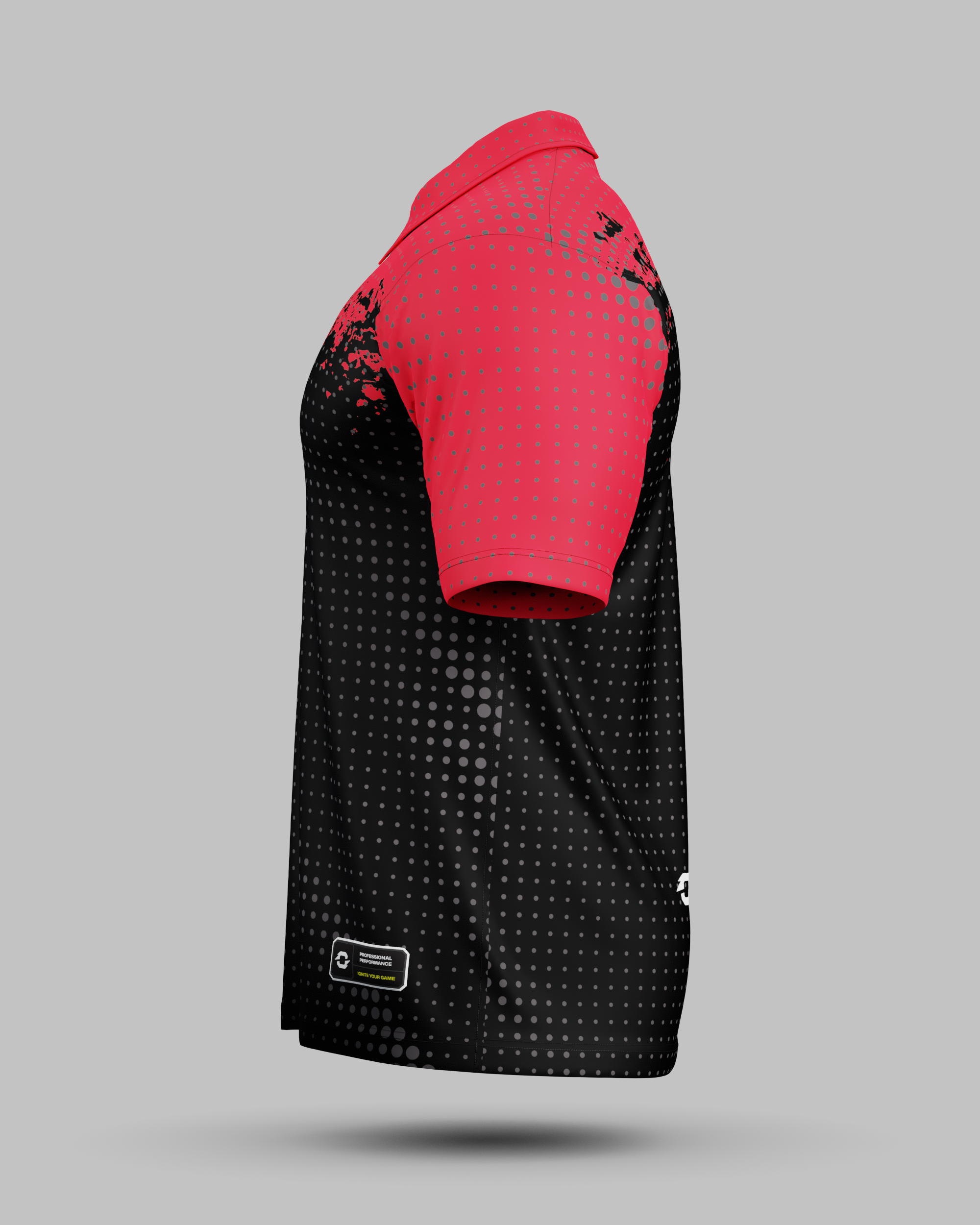 Youth Monaco 1/4 Zip Polo Collar Jersey